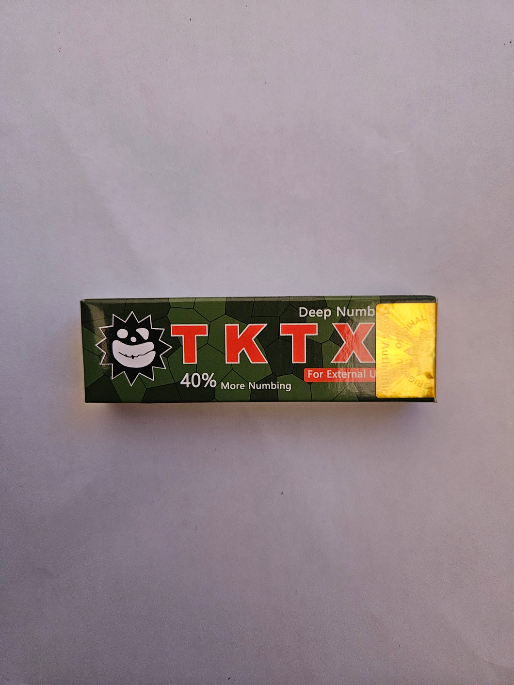 1 x TKTX Green Tattoo numbing cream