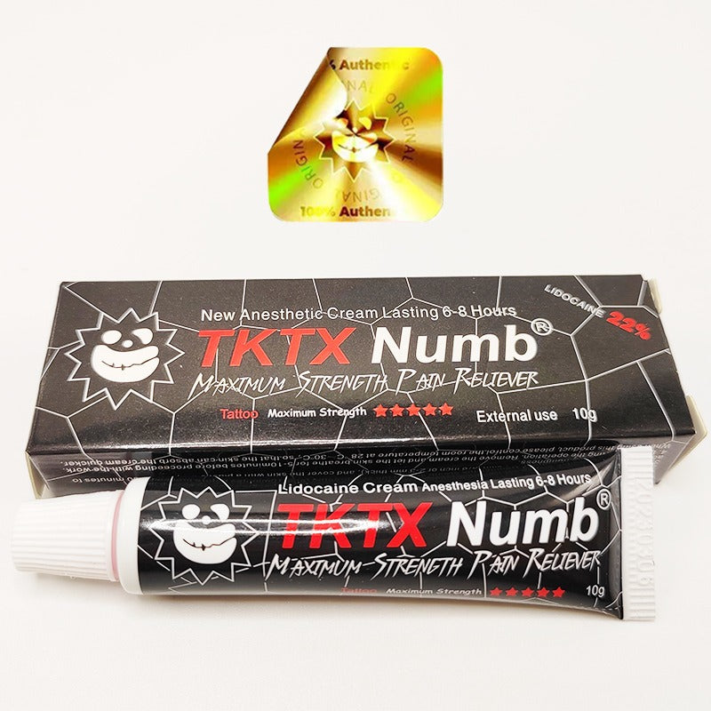 **New** Tattoo numbing cream tktx black